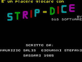 ZX GameBase Strip-Dice S&S_Software 1985