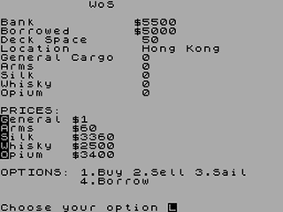 ZX GameBase Trader ZX_Computing 1987