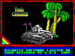 ZX GameBase Tank_Command Atlantis_Software 1988