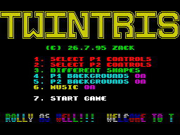 ZX GameBase Twintris Zack 1995