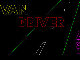 ZX GameBase Van_Driver Profisoft 1984