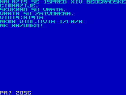 ZX GameBase XIV Pandovisia 1984