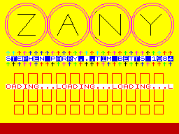 ZX GameBase Zany_Adventure Timothy_Betts/Steve_Parry 1984