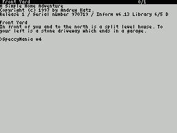 ZX GameBase [Zxzvm]_Coming_Home:_A_Simple_Home_Adventure Andrew_Katz 1997