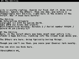 ZX GameBase [Zxzvm]_Edifice,_The:_An_Interactive_Allegory Lucian_Smith 1997