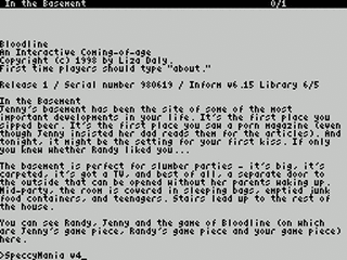 ZX GameBase [Zxzvm]_Bloodline:_An_Interactive_Coming-of-Age Liza_Daly 1998
