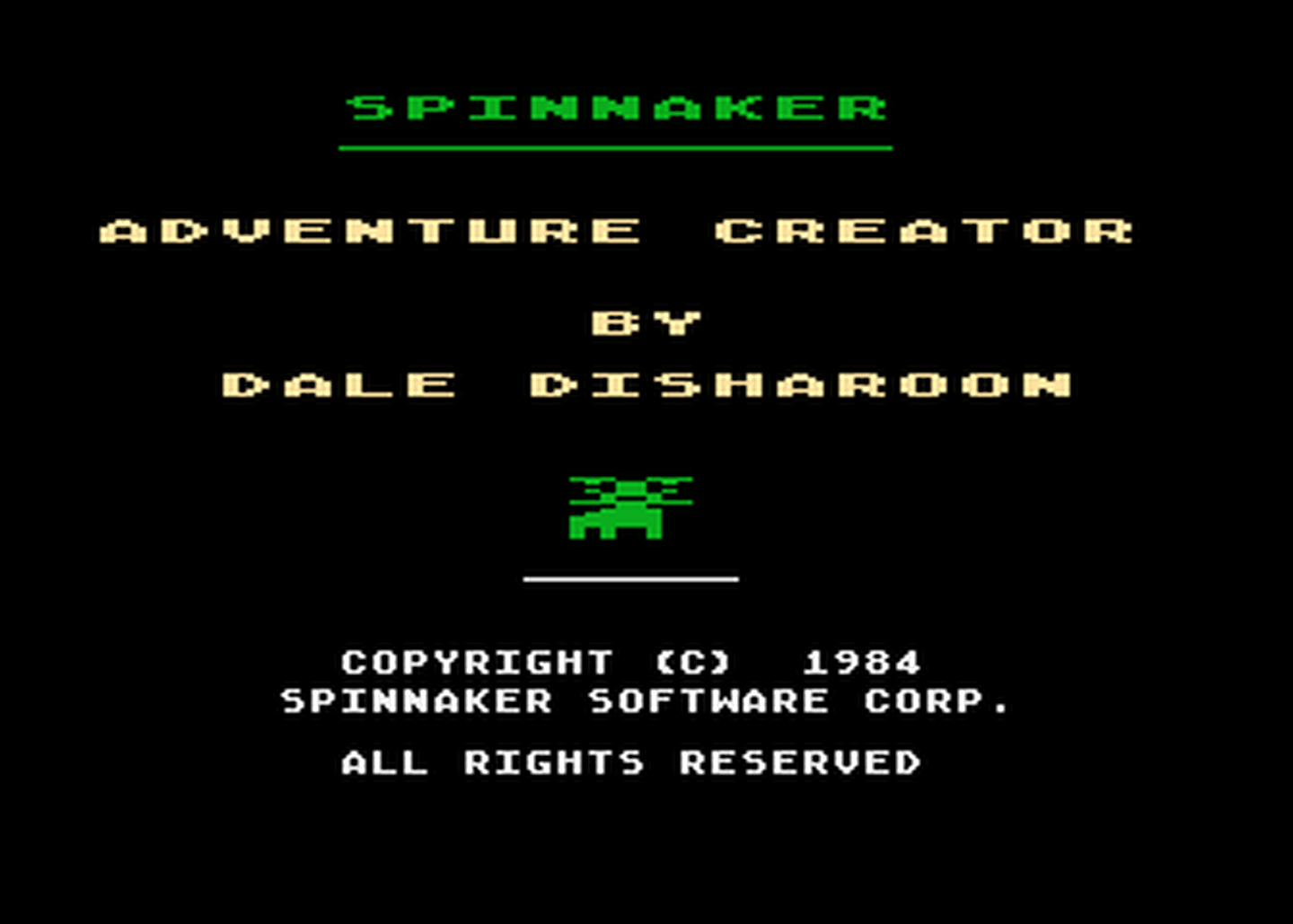 Atari GameBase Adventure_Creator Spinnaker_Software 1984