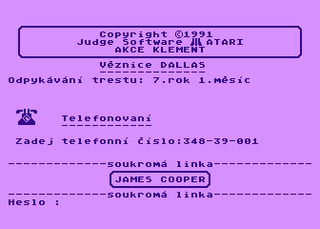 Atari GameBase Akce_Klement Judge_Software 1991