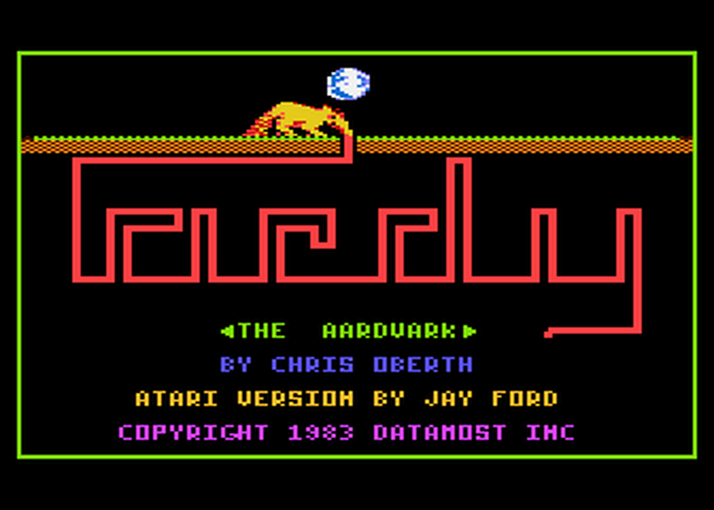 Atari GameBase Ardy_The_Aardvark Datamost 1983