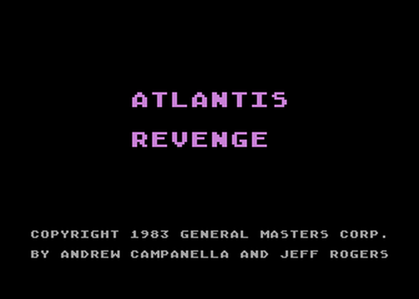 Atari GameBase Atlantis_Revenge ALA_Software 1983