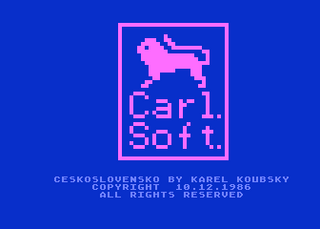 Atari GameBase Ceskoslovensko Carl_Soft 1986