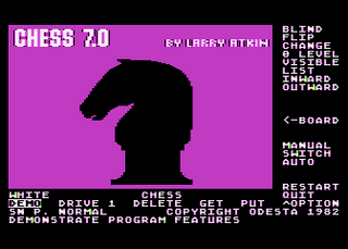 Atari GameBase Chess_7.0 Odesta 1982