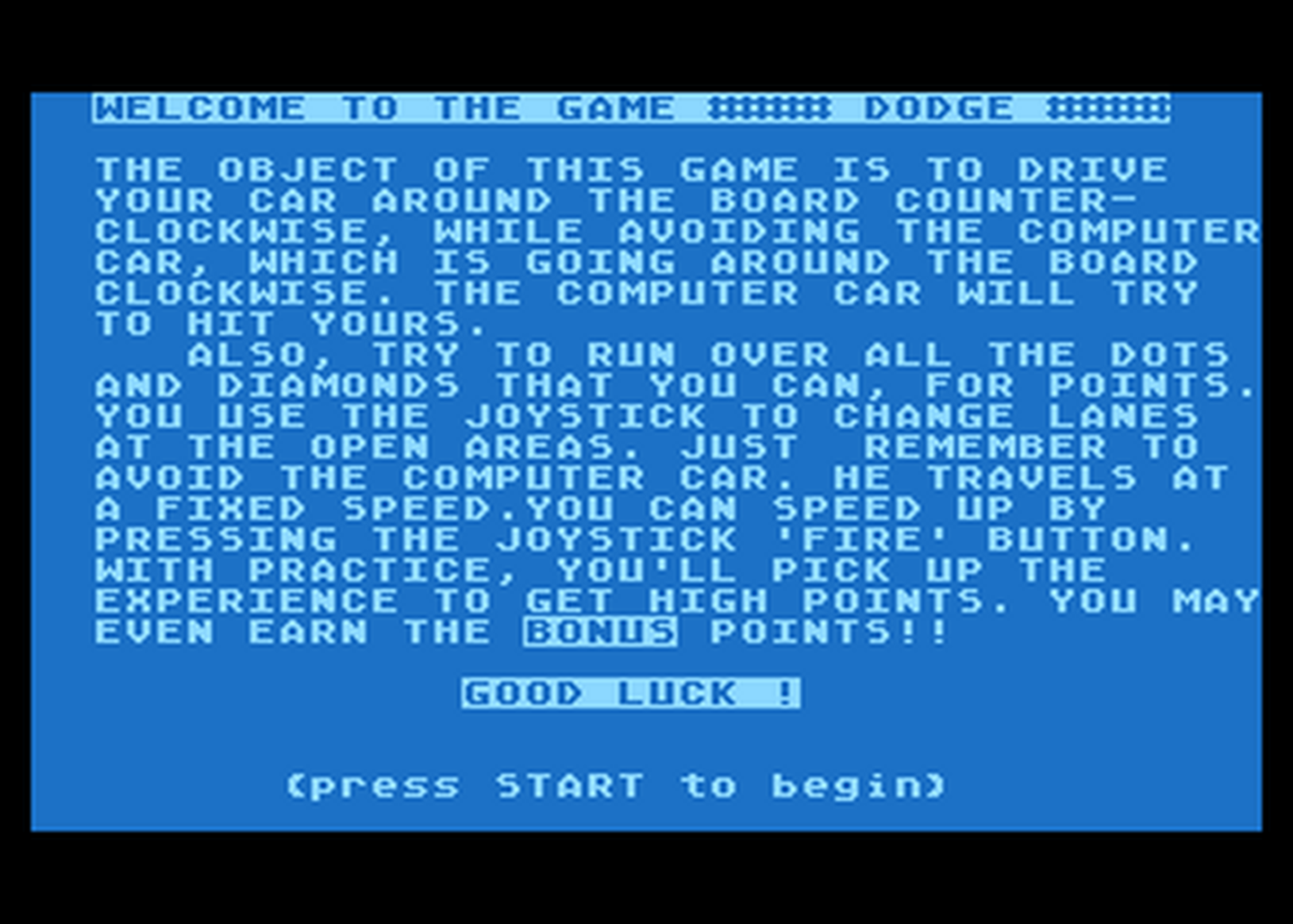 Atari GameBase Dodge Softside_Publications 1981