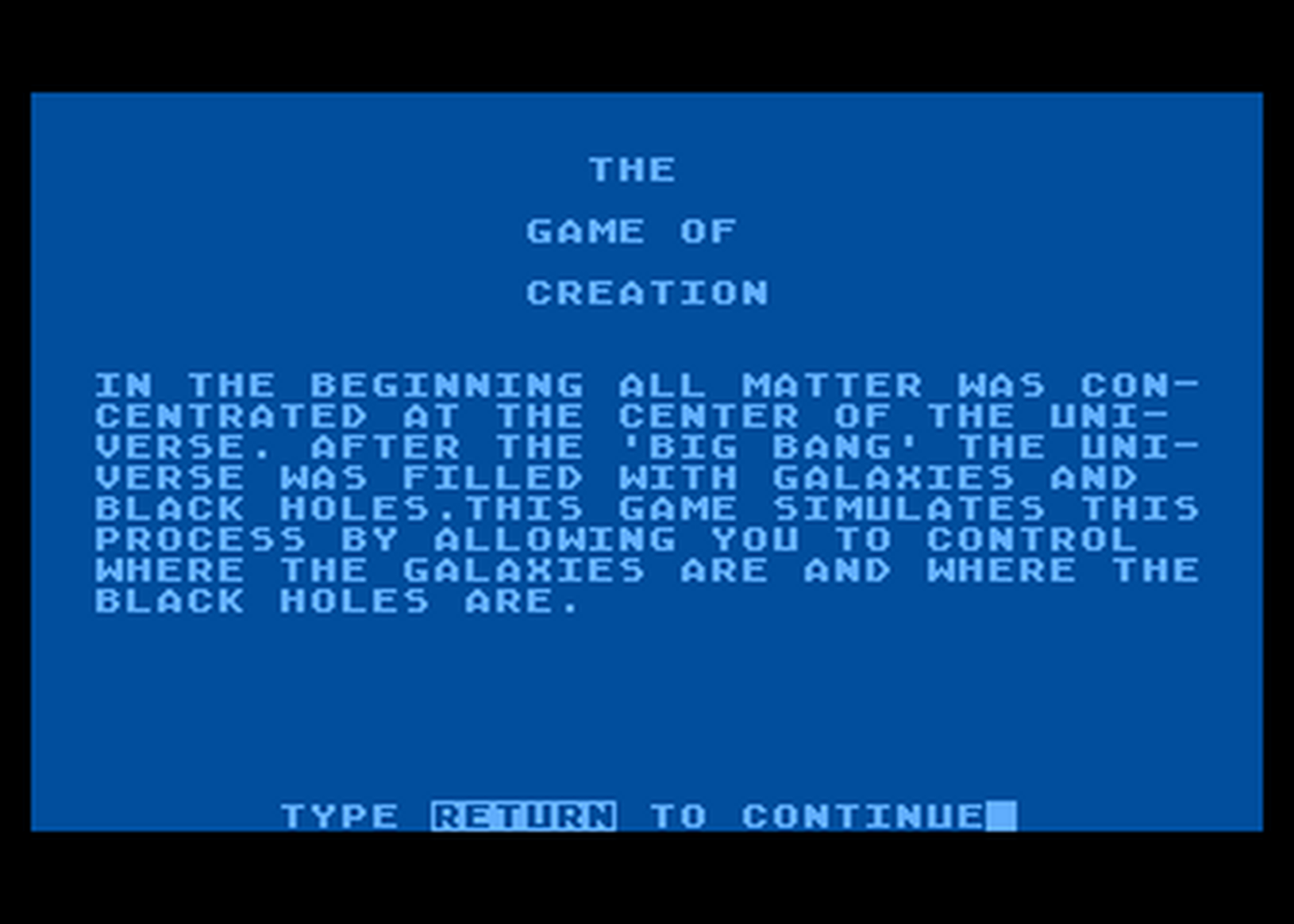 Atari GameBase Game_Of_Creation,_The (No_Publisher) 1980