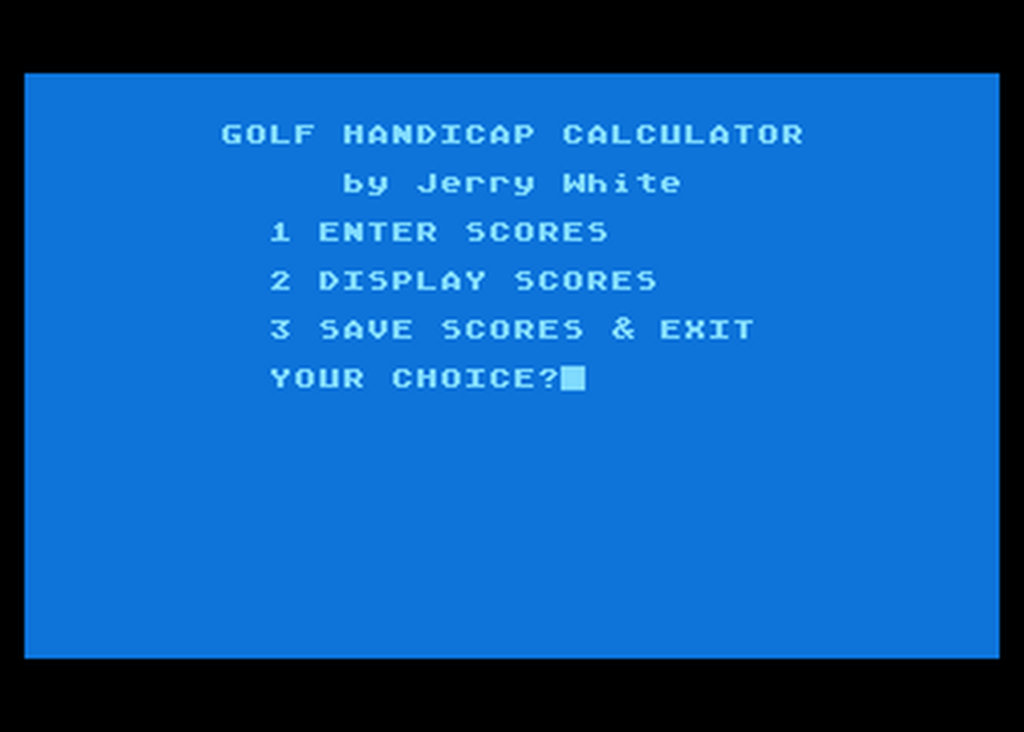 Atari GameBase Golf_Handicap_Calculator Antic 1987