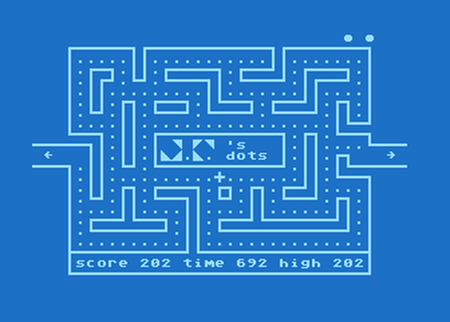 Atari GameBase JR's_Dots JR_Games