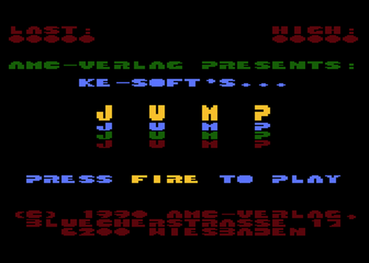 Atari GameBase Jump (No_Publisher) 1990