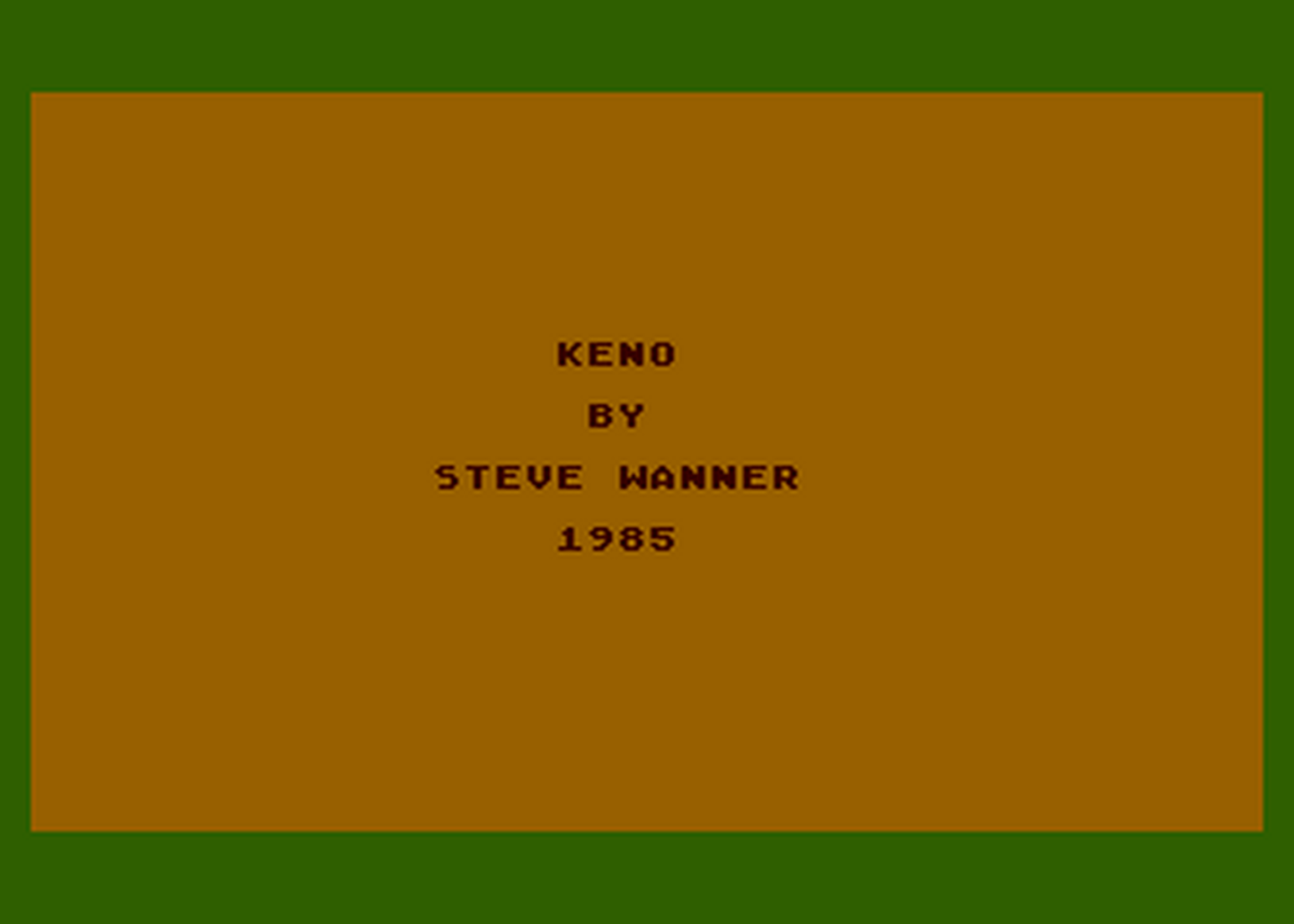 Atari GameBase Keno (No_Publisher) 1985