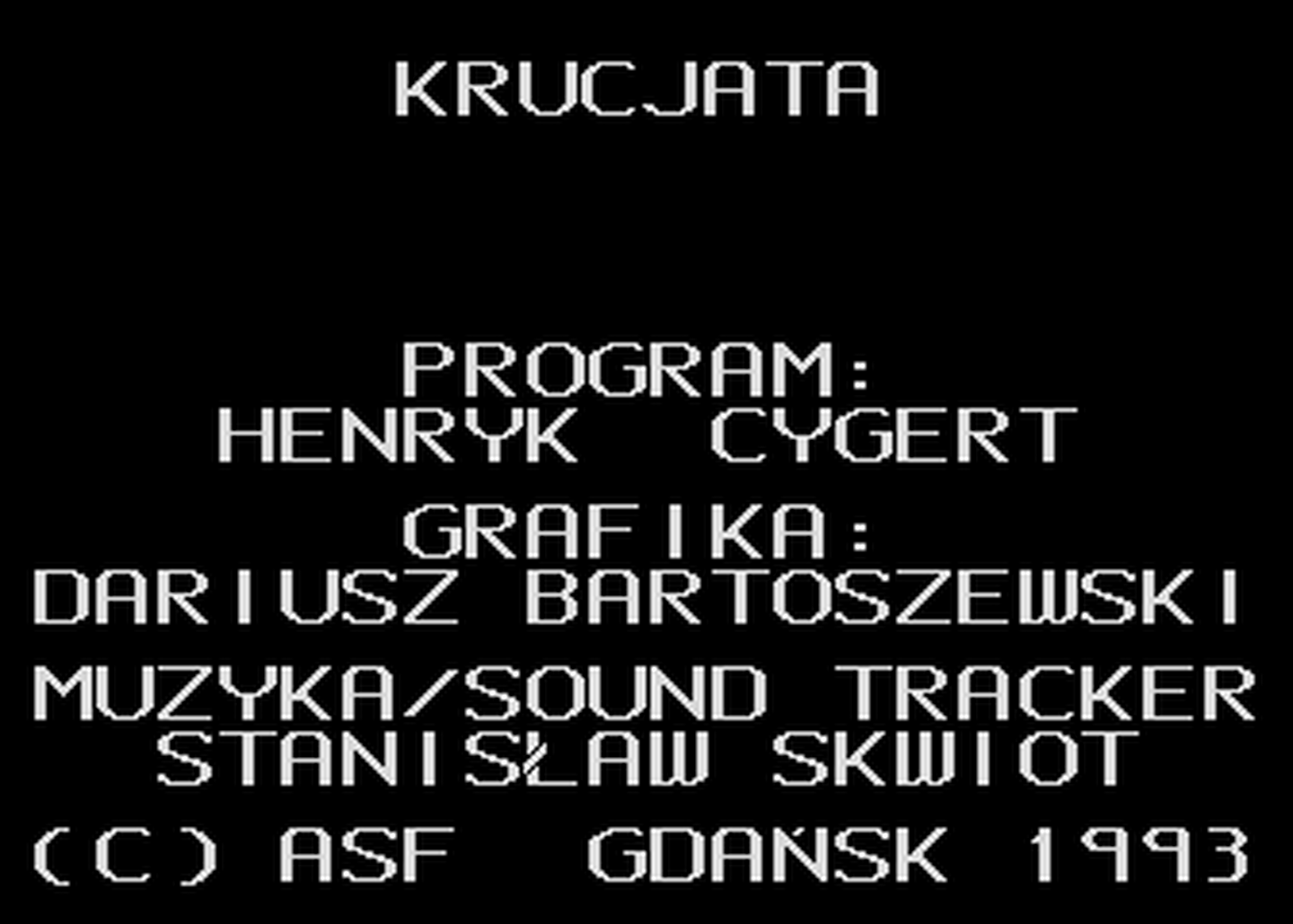 Atari GameBase Krucjata ASF 1993