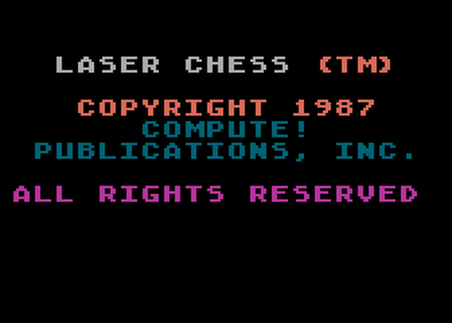 Atari GameBase Laser_Chess Compute! 1987