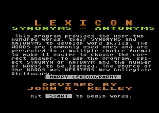 Atari GameBase Lexicon (No_Publisher) 1985