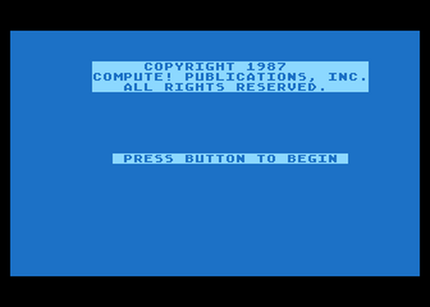 Atari GameBase Marbles Compute! 1987