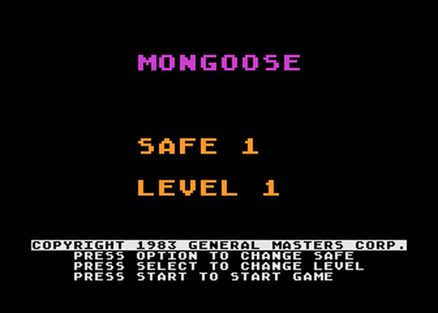 Atari GameBase Mongoose (No_Publisher) 1983