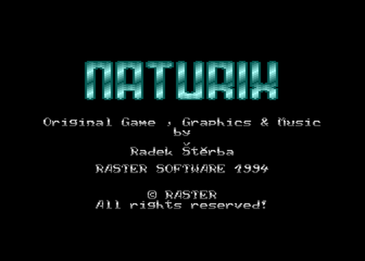 Atari GameBase Naturix Raster_Software 1994