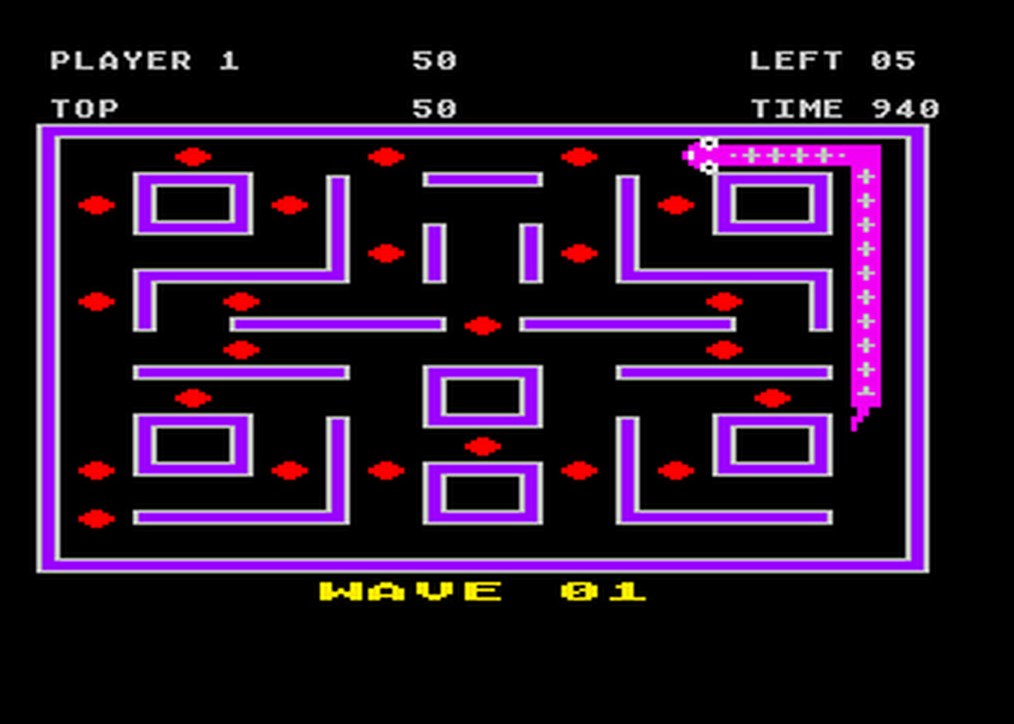 Atari GameBase Nibbler Datasoft 1983