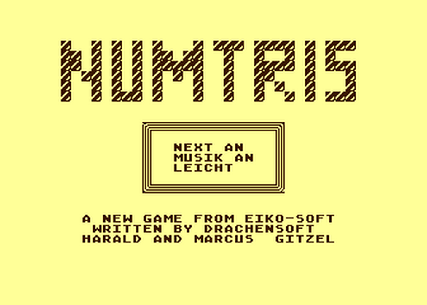 Atari GameBase Numtris Eiko-Soft 1992