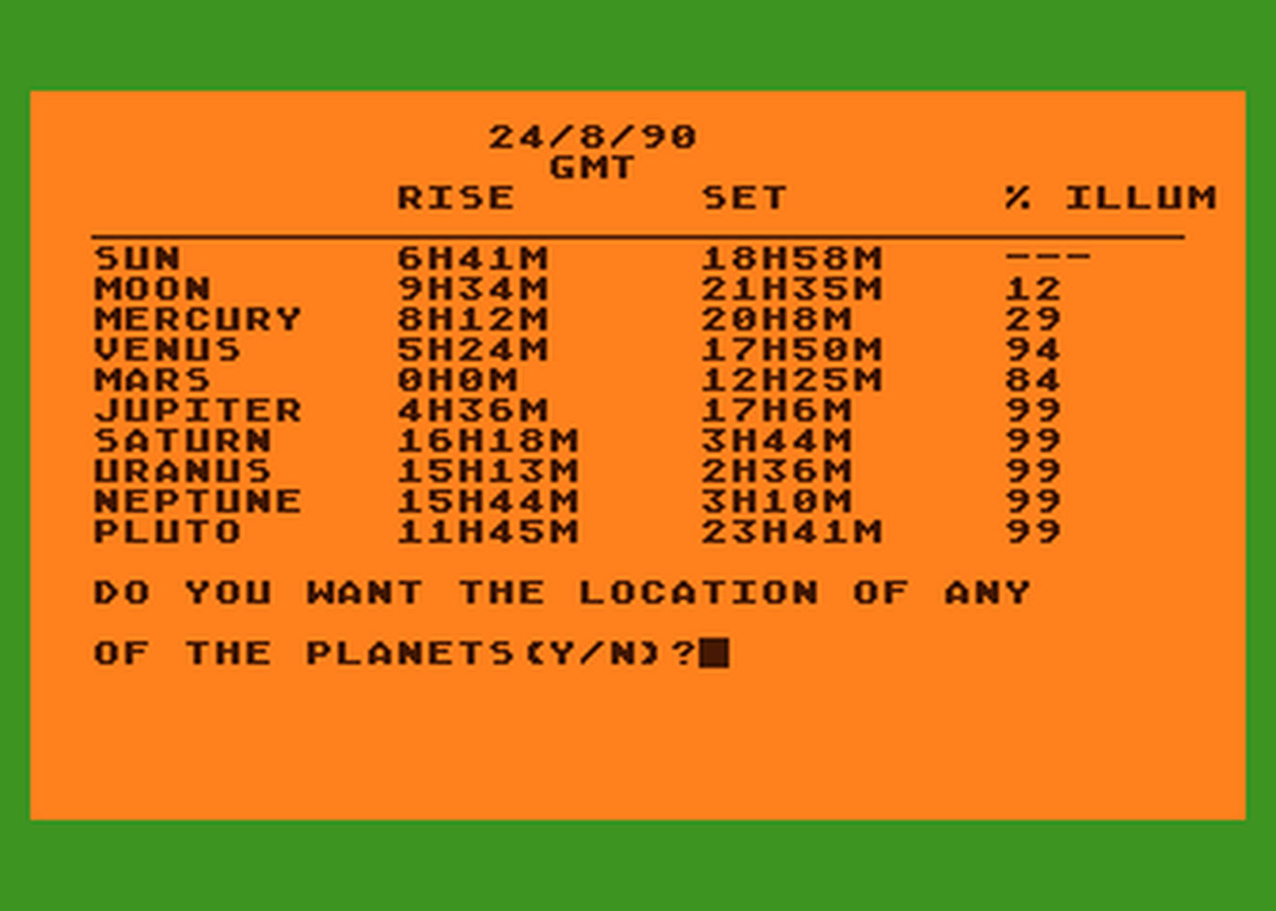 Atari GameBase Observational_Astronomy_Program ANALOG_Computing 1983