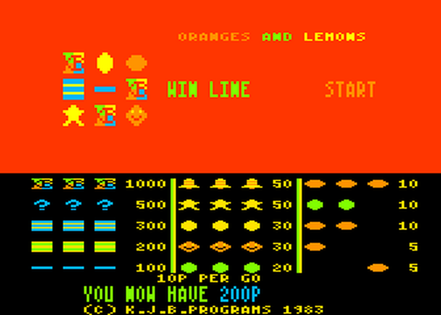 Atari GameBase Oranges_&_Lemons KJB_Programs 1983
