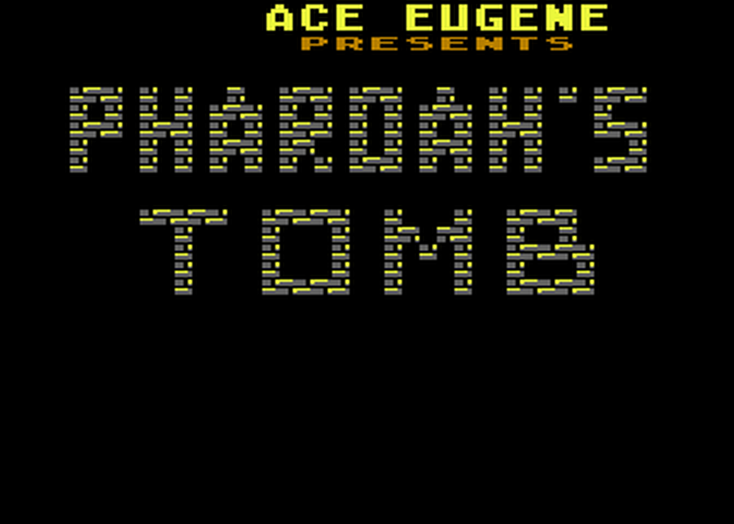 Atari GameBase Pharoah's_Tomb (No_Publisher) 1984