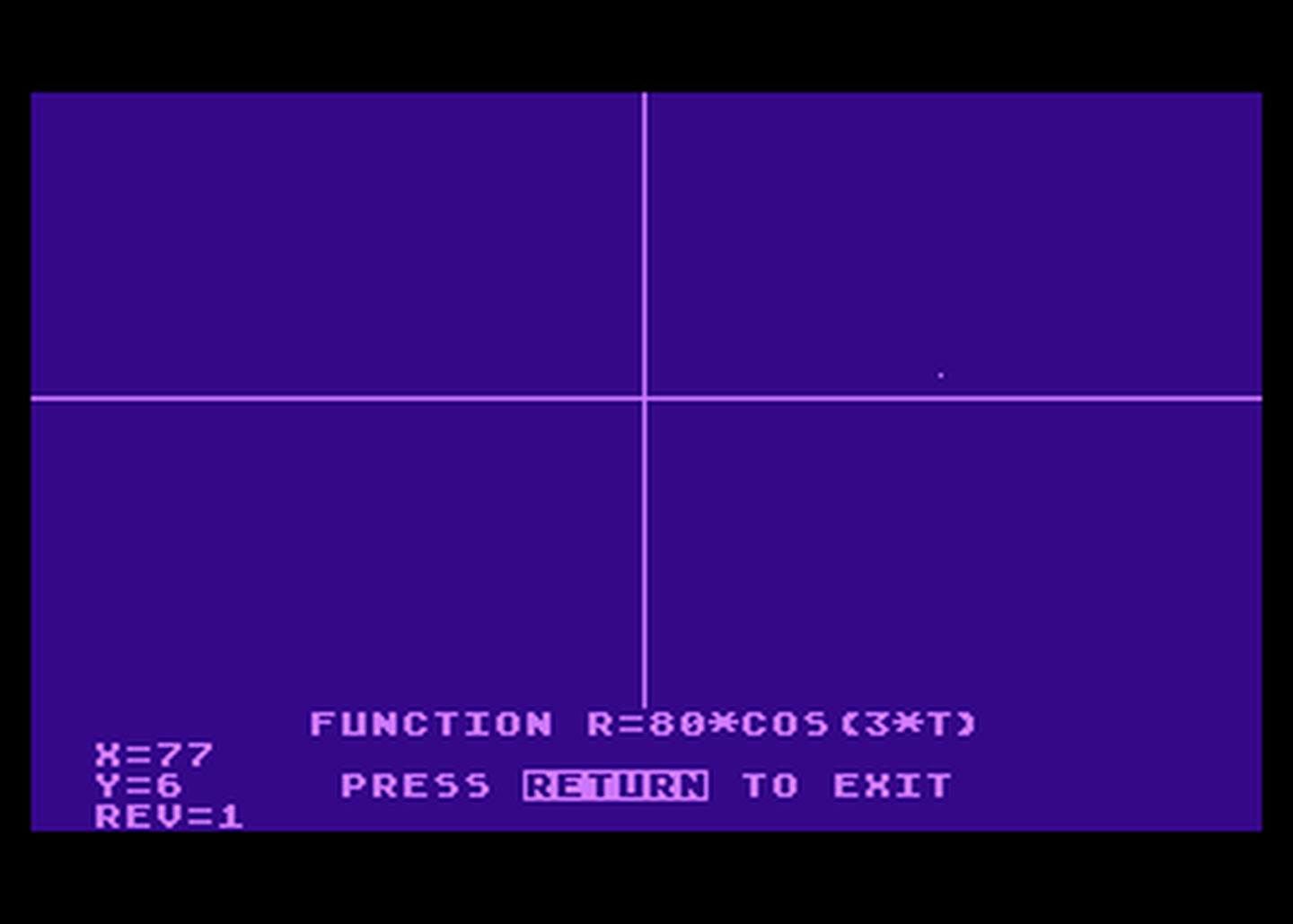 Atari GameBase Polar_Graph ROM