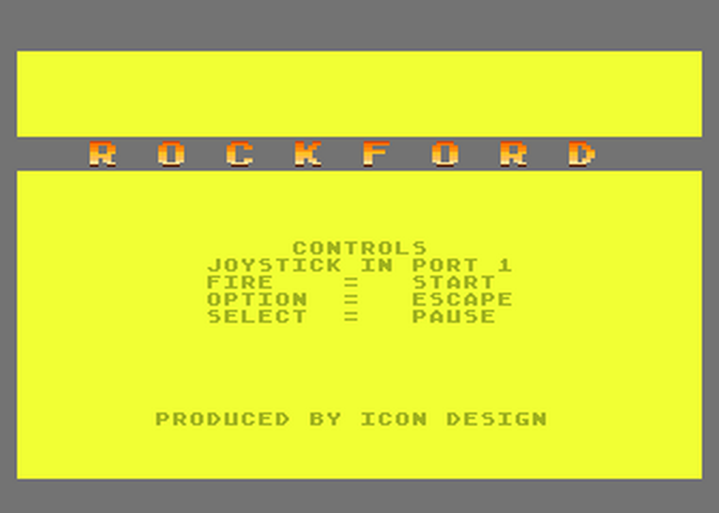 Atari GameBase Rockford Mastertronic_(UK) 1988