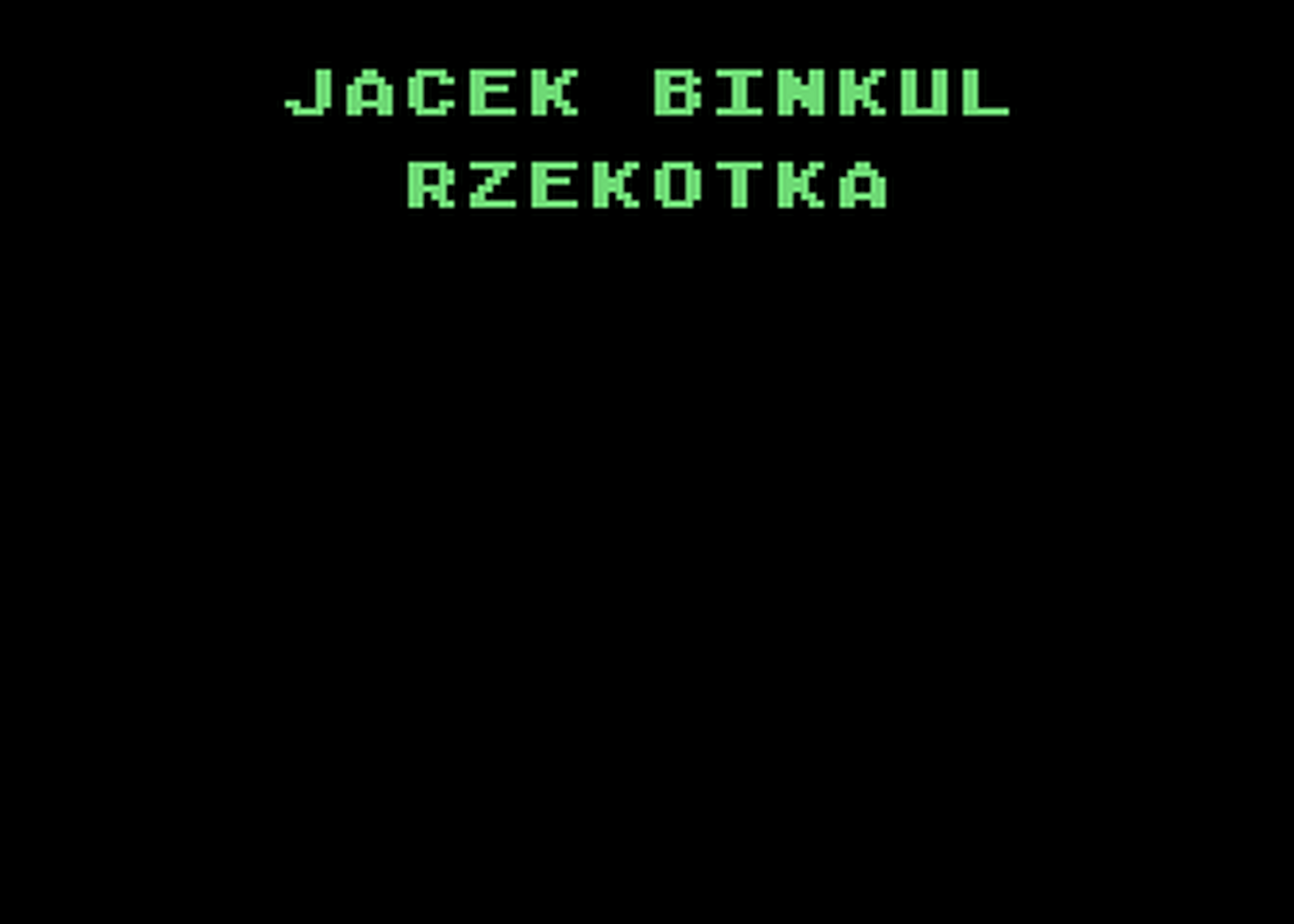 Atari GameBase Rzekotka (No_Publisher)