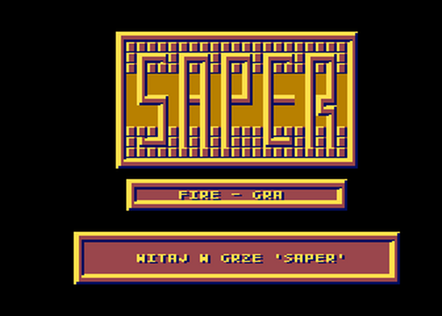 Atari GameBase Saper (No_Publisher) 1993