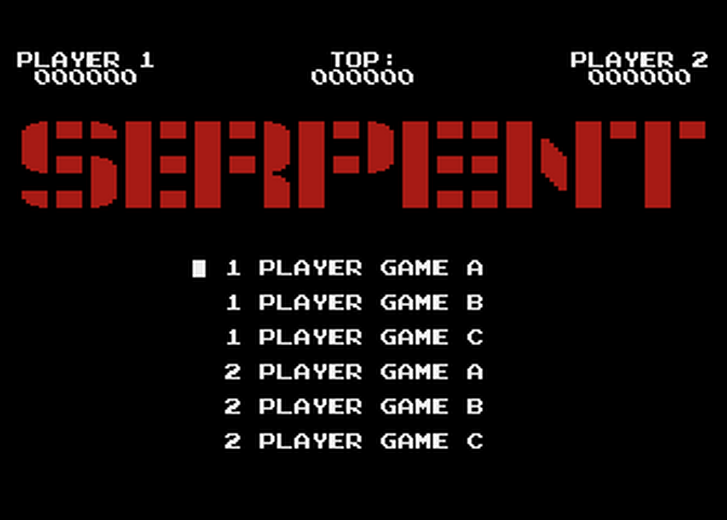 Atari GameBase Serpent Zong 1993