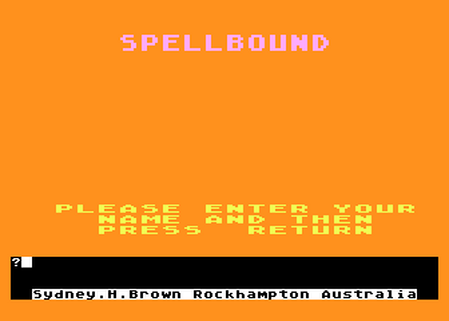 Atari GameBase Spellbound (No_Publisher)