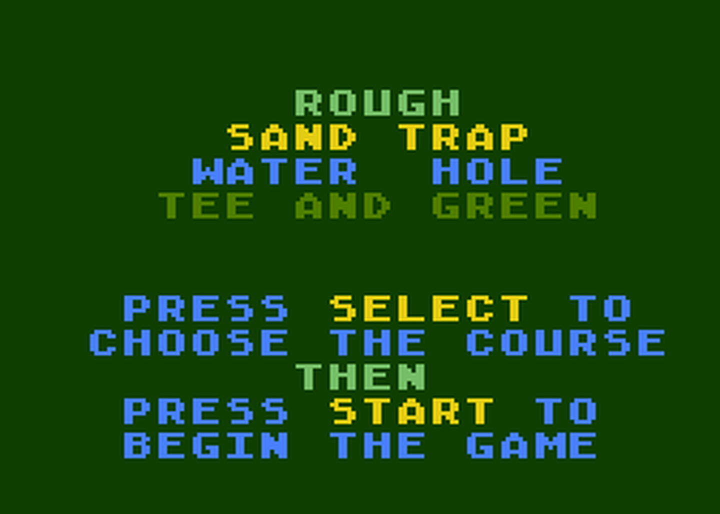 Atari GameBase Tee_Off ACE_Newsletter 1984