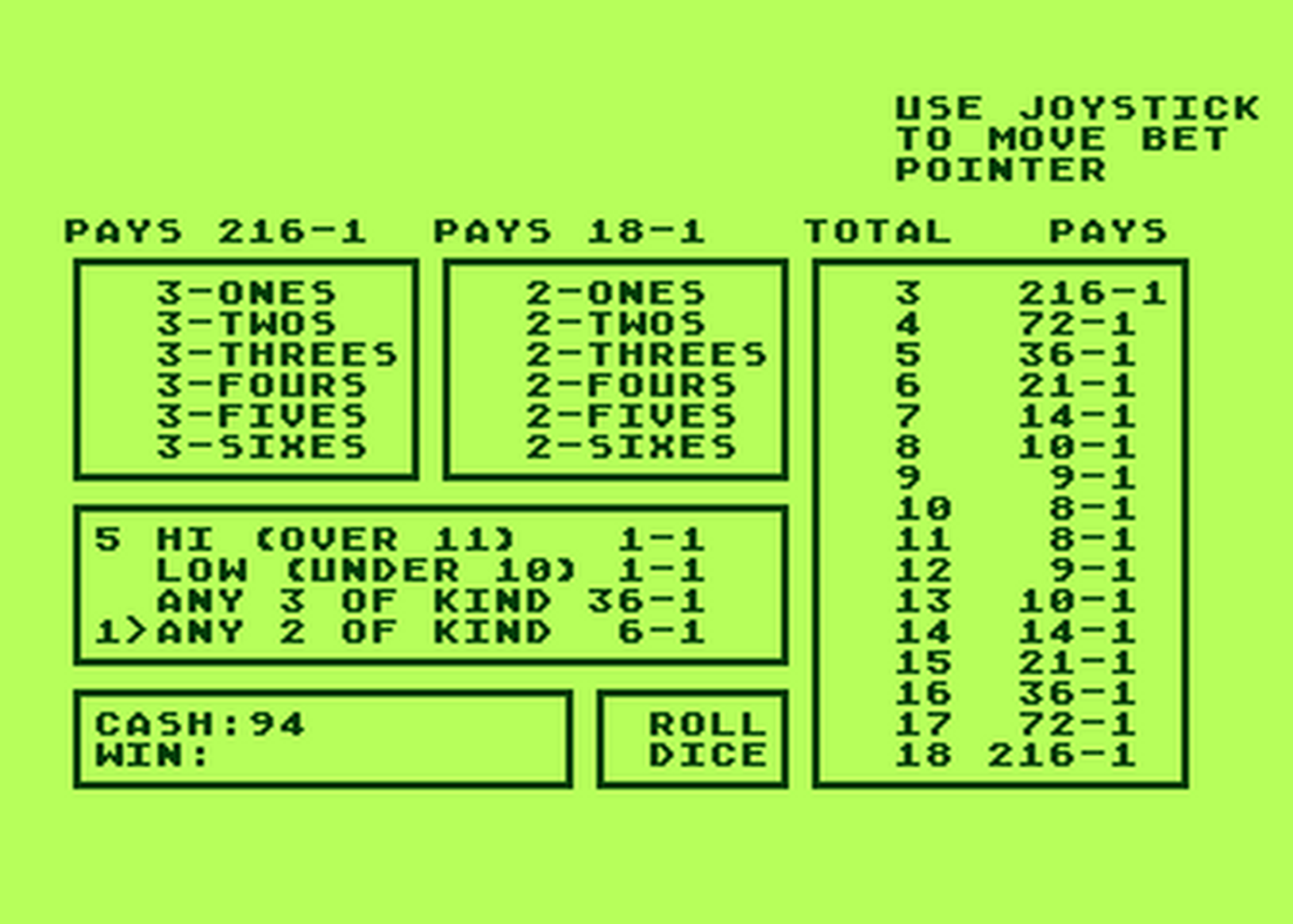 Atari GameBase Triple_Threat_Dice ANALOG_Computing 1982