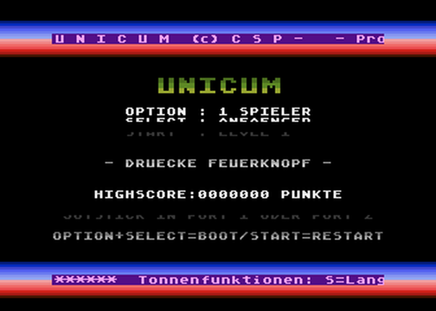 Atari GameBase Unicum Happy_Computer 1988
