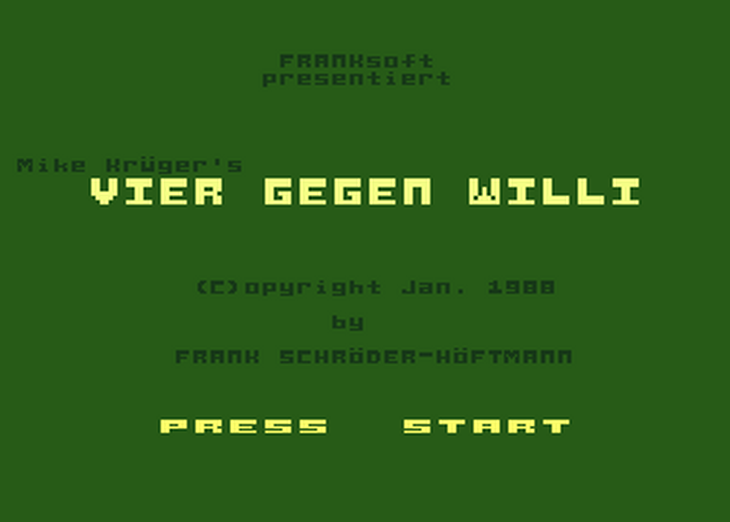 Atari GameBase Vier_gegen_Willi Franksoft 1988