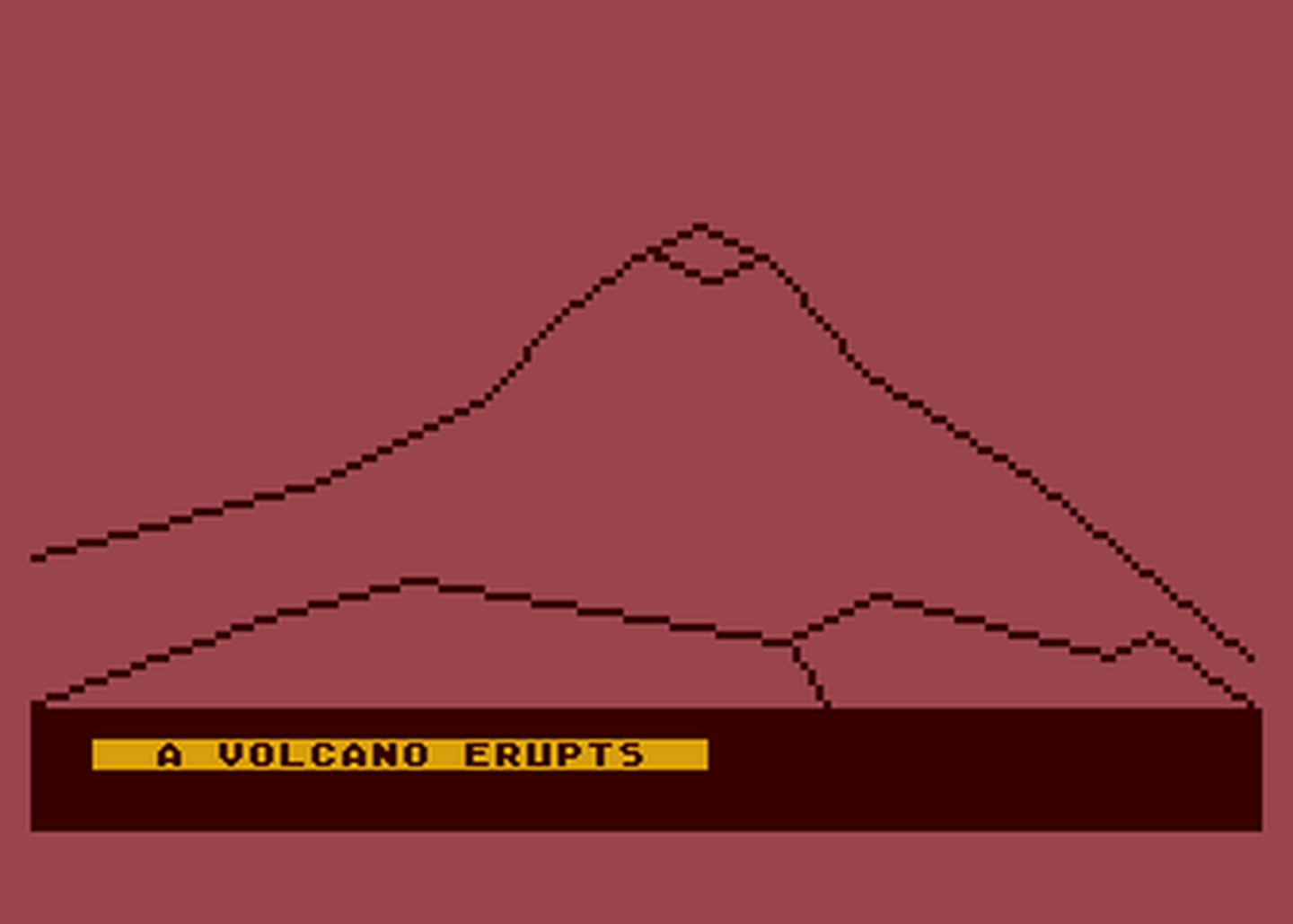 Atari GameBase Volcano Softswap 1981