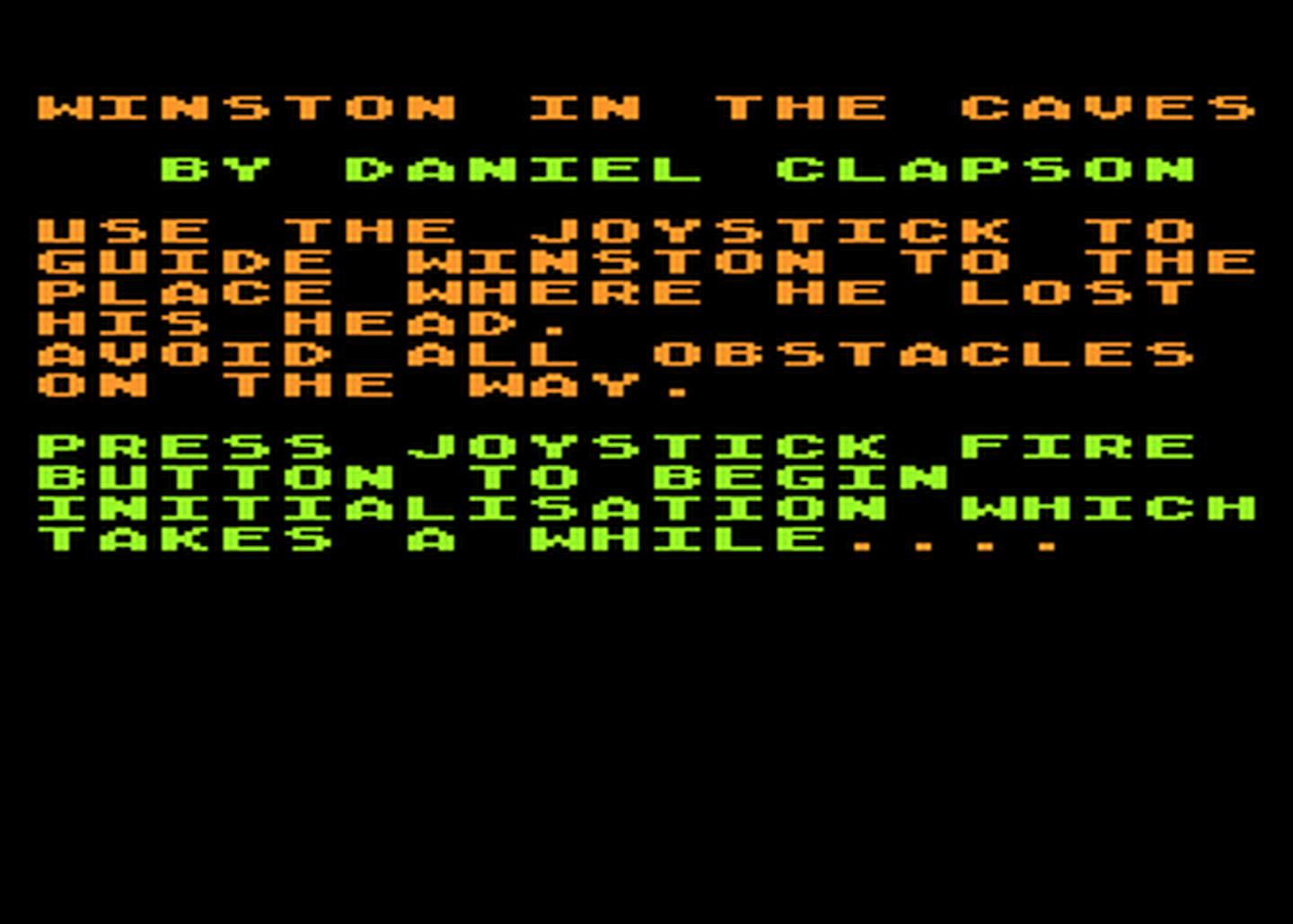 Atari GameBase Winston_In_The_Caves Atari_User 1986