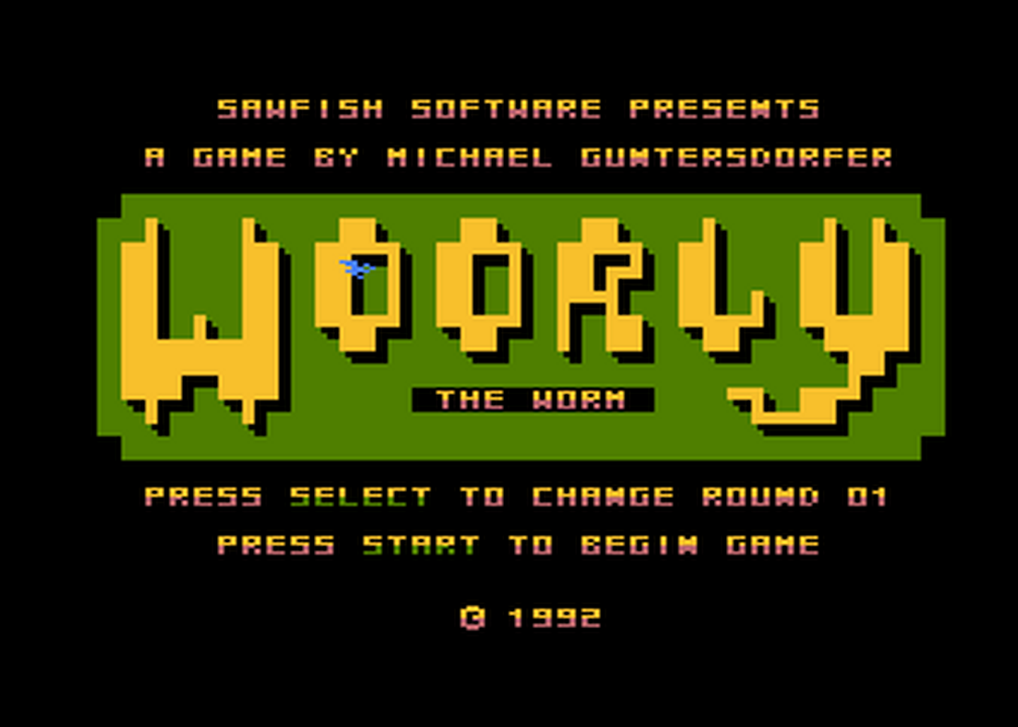 Atari GameBase Woorly_the_Worm Sawfish_Software 1992
