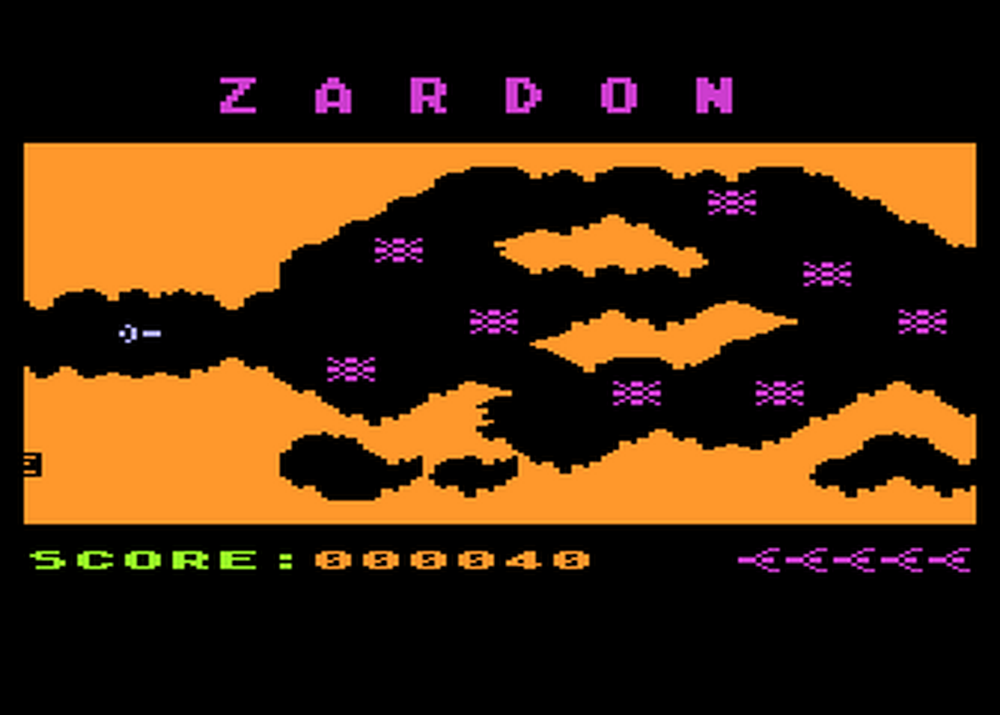 Atari GameBase Zardon Crystalware 1982