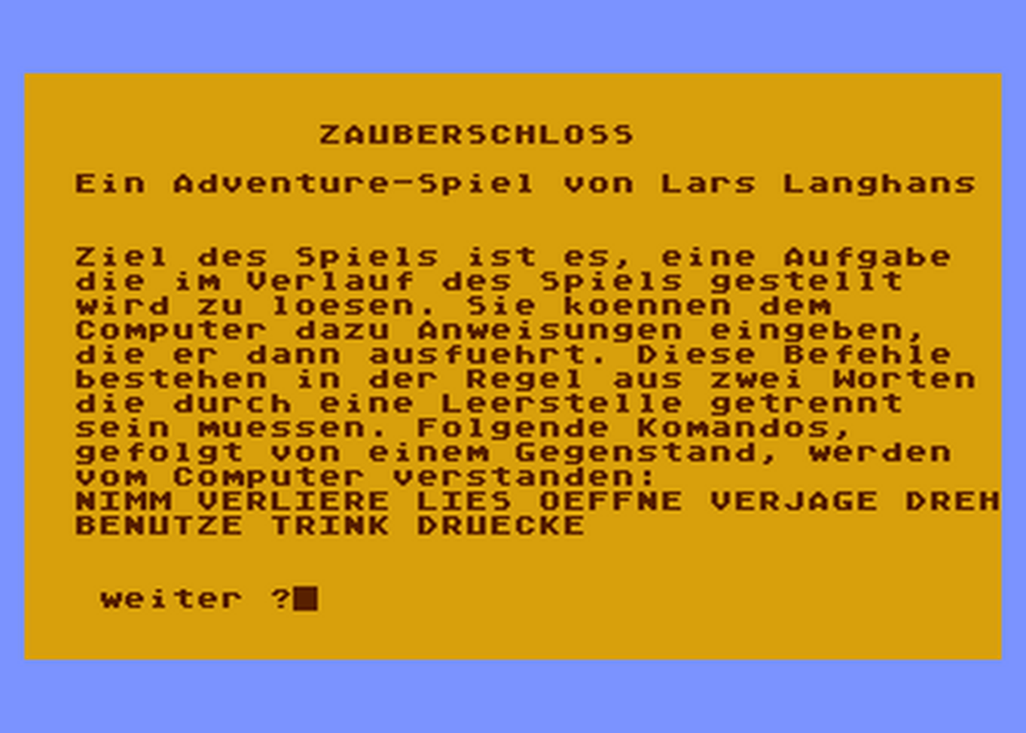Atari GameBase Zauberschloss (No_Publisher)