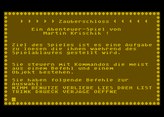 Atari GameBase Zauberschloss (No_Publisher) 1984