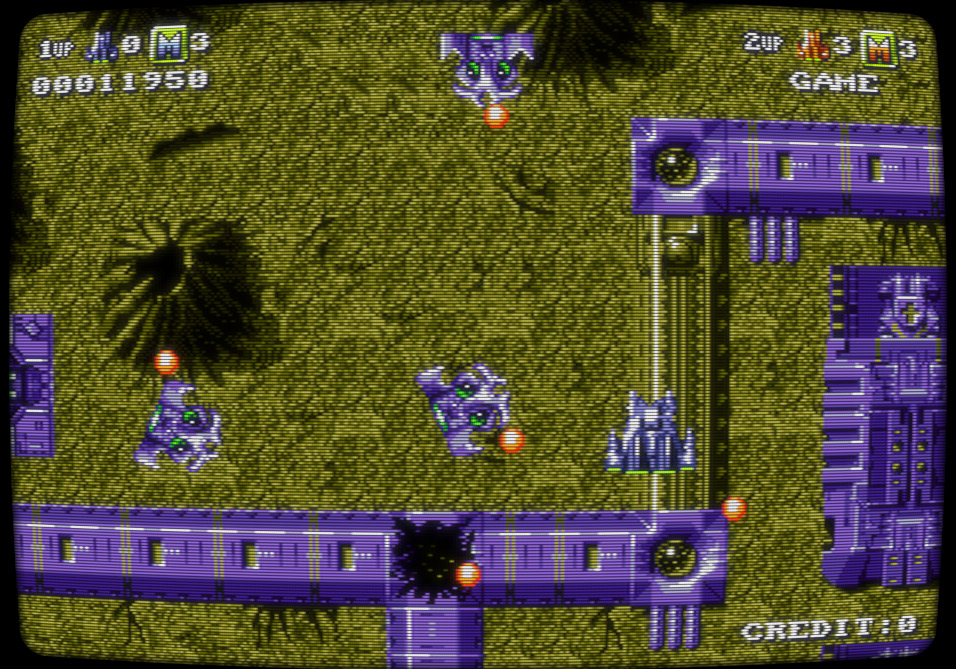 Multi:RetroArch:Genesis Plus GX:Sega:Genesis:Battle Squadron (a.k.a. Battle Squadron ONE):Electronic Arts, Inc.:Innerprise Software, Inc.:1990: